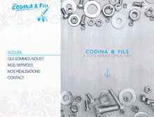Tablet Screenshot of codina81.com